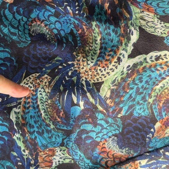 SALONI Midnight Mazarine Fleur Dress size 2 - Picture 14 of 14